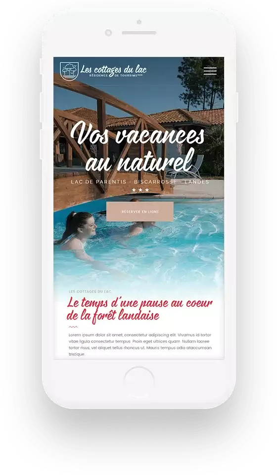 Production mobile 1 Les Cottages du Lac