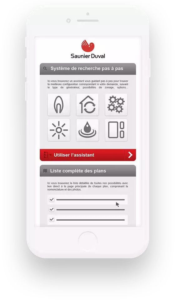 Production mobile 1 Saunier Duval