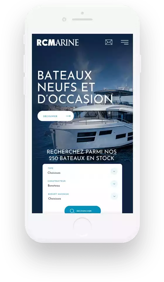 Production mobile 1 RC Marine