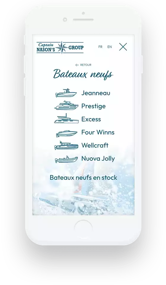 Production mobile 1 Captain Nason's