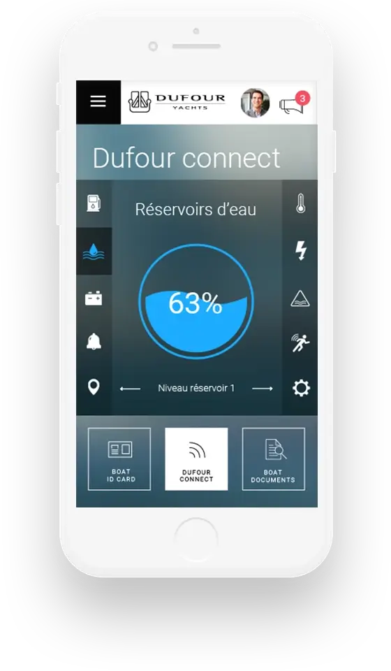 Production mobile 1 Dufour Yachts