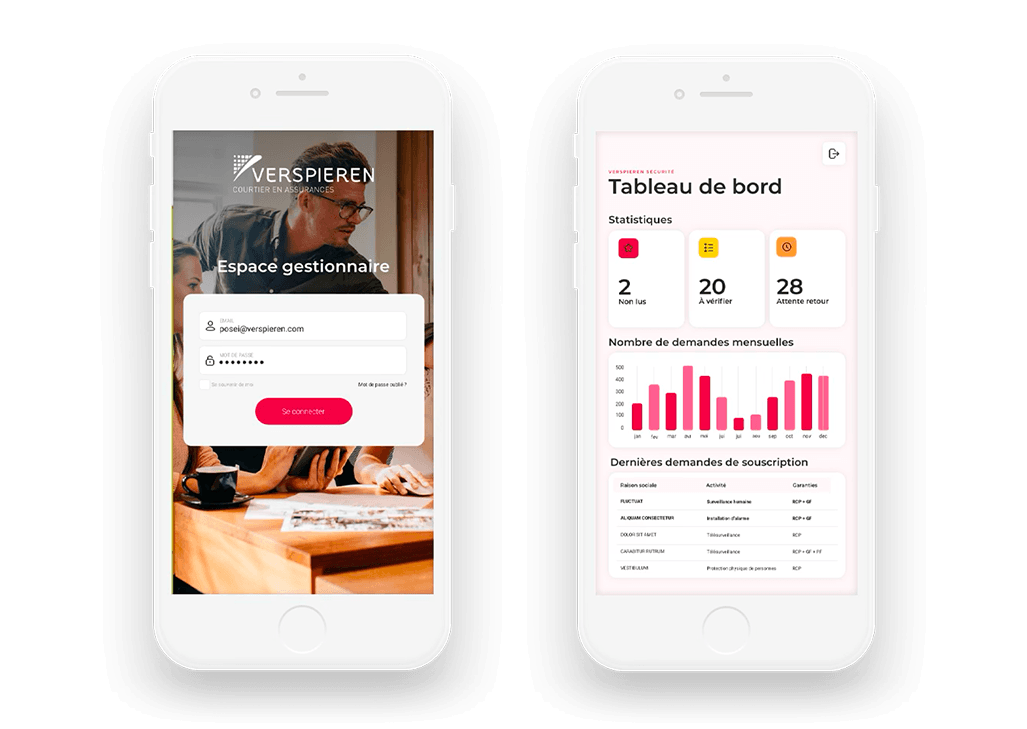 Développement application mobile (iOS, Android, Windows)